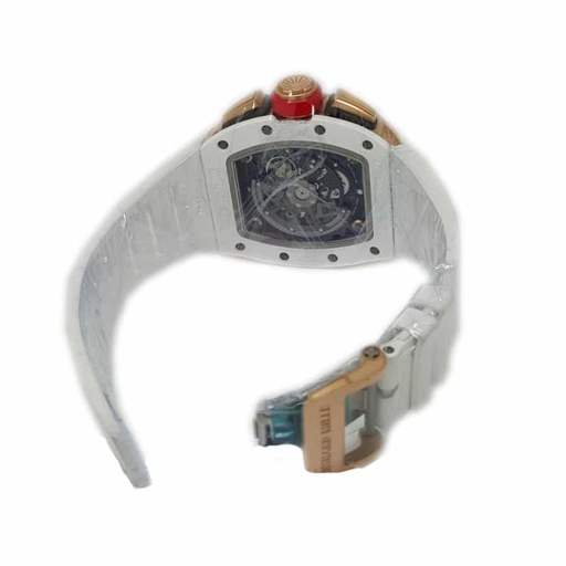 Richard Mille RM 011 White Demon Chronograph Ultimate Clone Quality - photo 5