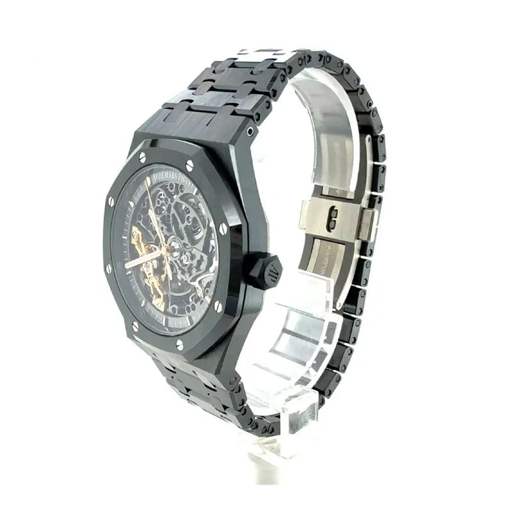 Audemars Piguet Royal Oak Double Balance Wheel Openworked 15416CE Near Original Replica - photo 2