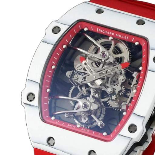 Richard Mille RM 27-02 Tourbillon “Rafael Nadal” Red Rubber Exceptional Replica 1:1 - photo 3