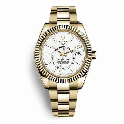 Rolex Sky-Dweller 326938 “Yellow Gold” High-End Replica 1:1