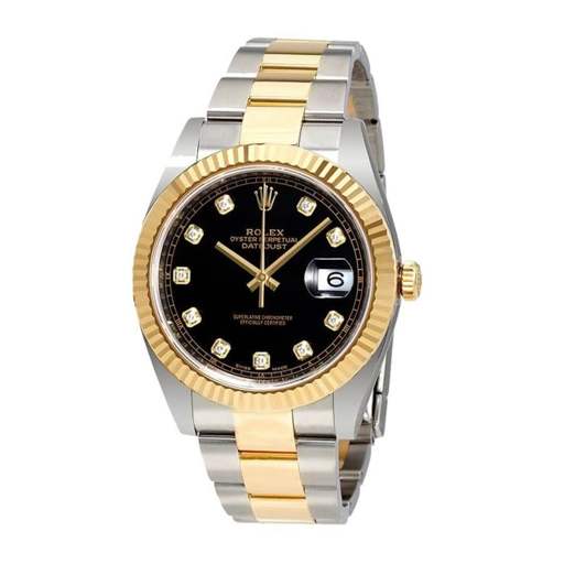 Rolex Datejust 126333-0005 Black Dial Signature Replica 1:1 - photo 2