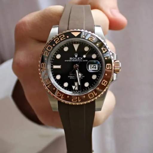 Rolex – GMT-Master –  Rubber Strap – Brown - photo 3