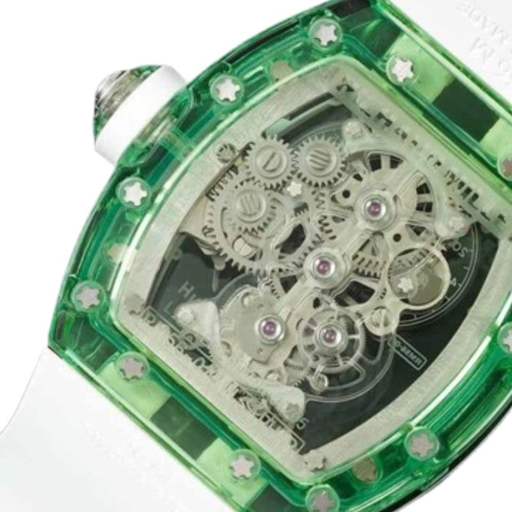 Richard Mille RM 56-01 Tourbillon Green Transparent Superior Replica - photo 6