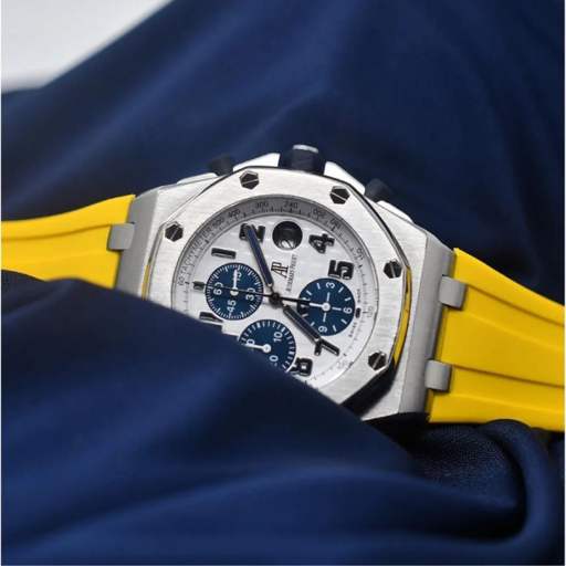 Audemars Piguet – Royal Oak –  Rubber Strap – Yellow - photo 3
