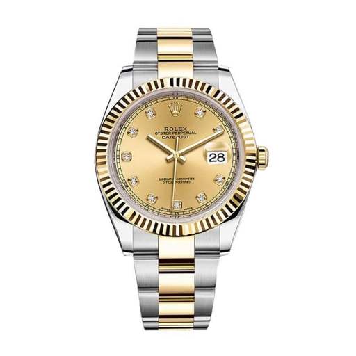 Rolex Datejust 126333-0011 Champagne Diamond Dial Luxury Clone Quality