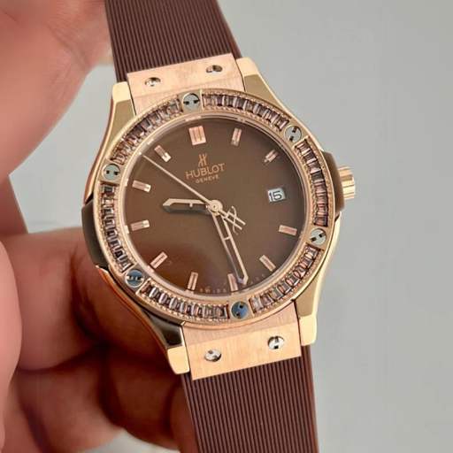 Hublot – Classic Fusion –  Rubber Strap – Brown - photo 2