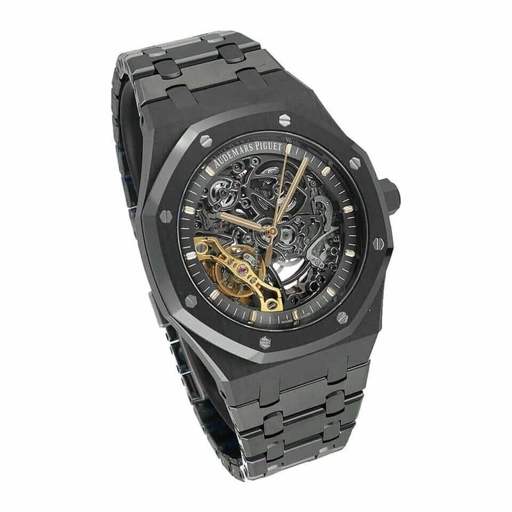 Audemars Piguet Royal Oak Double Balance Wheel Openworked 15416CE Near Original Replica - photo 3