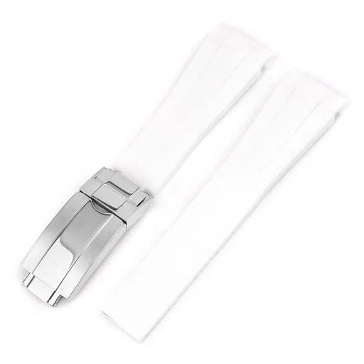 Rolex – Submariner –  Rubber Strap – White