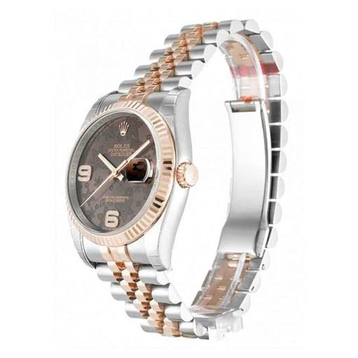 Rolex Datejust 116231-0105 “Chocolate Floral Dial” Ultra Clone 1:1 - photo 2