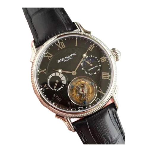 Patek Philippe Tourbillon Moonphase Black Dial Elite Clone Edition - photo 2