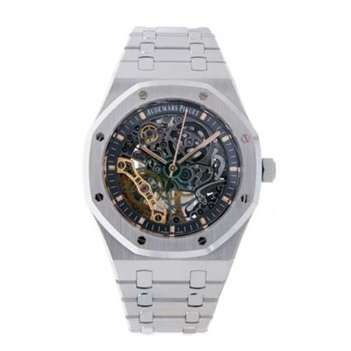 AP Royal Oak “Skeleton” Openworked 15407ST.OO.1220ST.01 Perfect Duplicate Edition