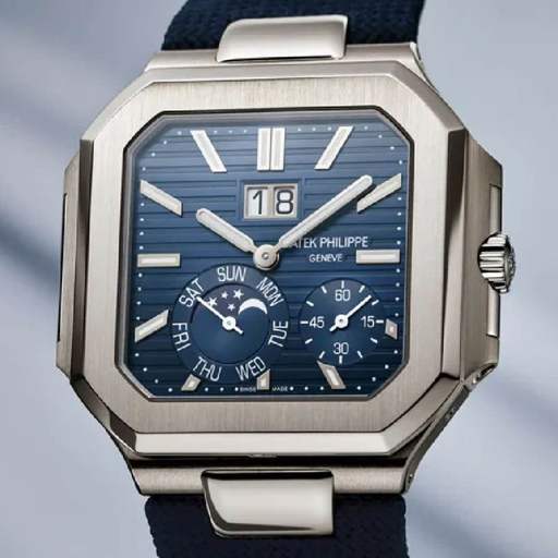 Patek Philippe “Cubitus” Blue Dial 5822P-001 Premium Duplicate Copy - photo 3