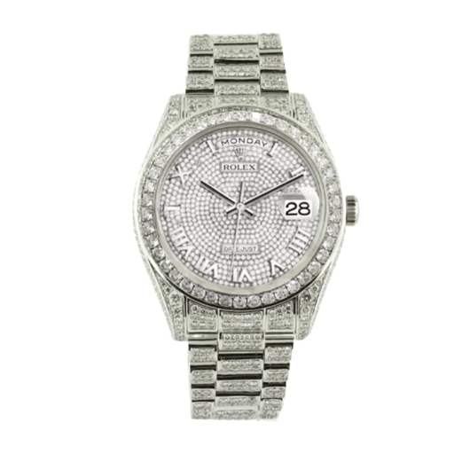 Rolex Datejust 116300 “Iced Out Baguette” Ultra Precision Replica