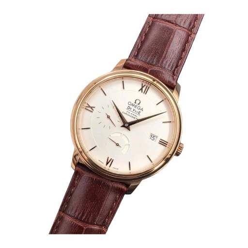 Omega De Ville Brown Leather Strap 424.53.40.21.02.001 Top Replica 1:1 - photo 2
