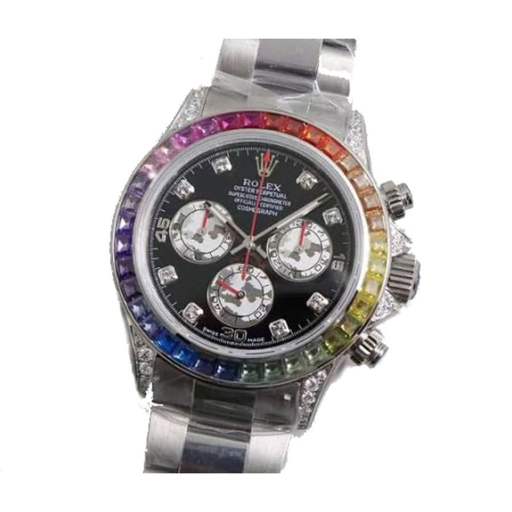 Rolex Cosmograph Daytona 116599RBOW “Black Diamond” Exclusive Clone Edition - photo 3