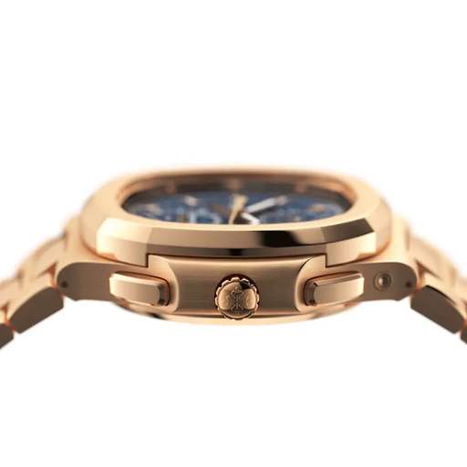 Patek Philippe Nautilus Travel Time Chronograph 5990/1R-001 First-Class Clone - photo 3