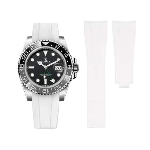 Rolex – GMT-Master –  Rubber Strap – White