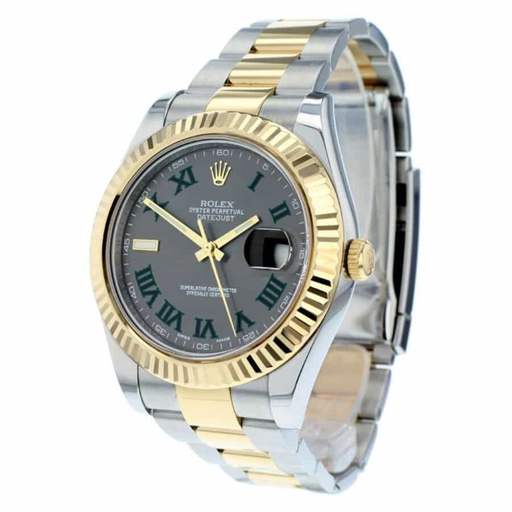 Rolex Datejust Grey Roman Dial 116333-0001 Mirror Clone Quality - photo 2