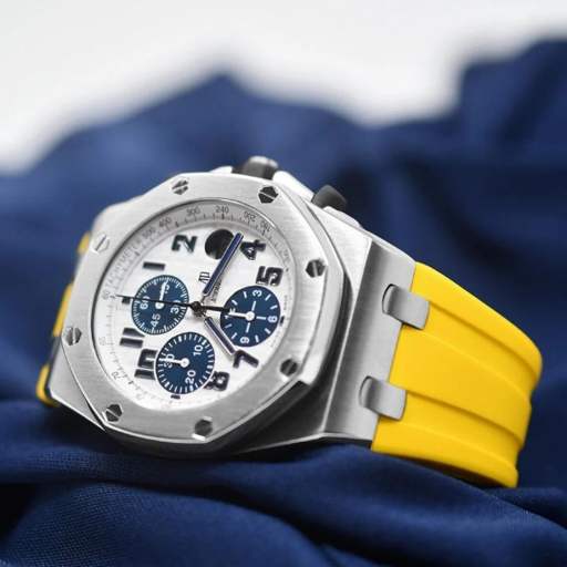 Audemars Piguet – Royal Oak –  Rubber Strap – Yellow - photo 2