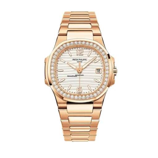 Patek Philippe Nautilus 7118/1200R-001 “Rose Gold Diamond Bezel” Luxury Clone Quality