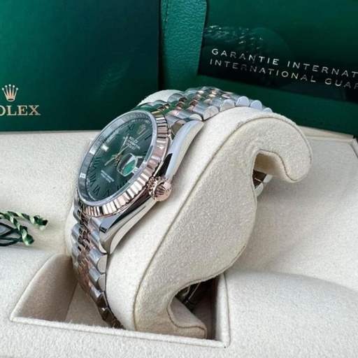 Rolex Datejust 126331 “Everose Rolesor Fluted” Perfect Duplicate 1:1 - photo 2