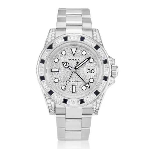 Rolex GMT Master II 116759SANR “Diamond Bezel” Super Clone 1:1