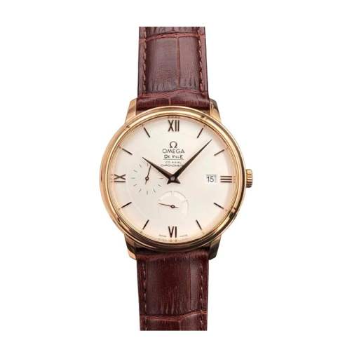Omega De Ville Brown Leather Strap 424.53.40.21.02.001 Top Replica 1:1