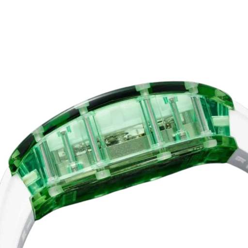 Richard Mille RM 56-01 Tourbillon Green Transparent Superior Replica - photo 8