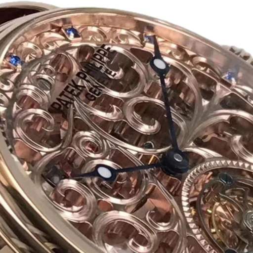 Patek Philippe Grand Complications Tourbillon Sapphire Rose Gold Ultra Fine Replica - photo 3