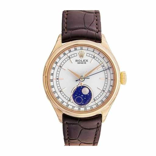 Rolex Cellini Moonphase 50535 “White Dial” Supreme Copy 1:1