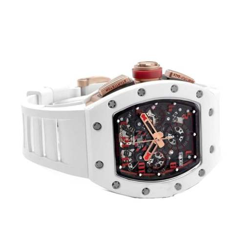 Richard Mille RM 011 White Demon Chronograph Ultimate Clone Quality - photo 4