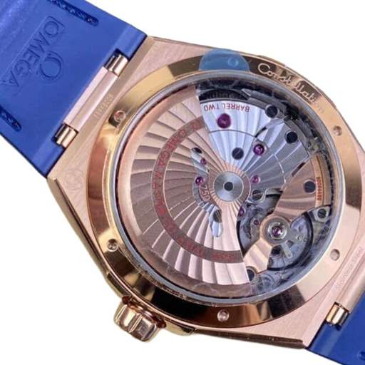 Omega Constellation Blue Strap 131.53.39.20.08.001 Near Original Replica - photo 6