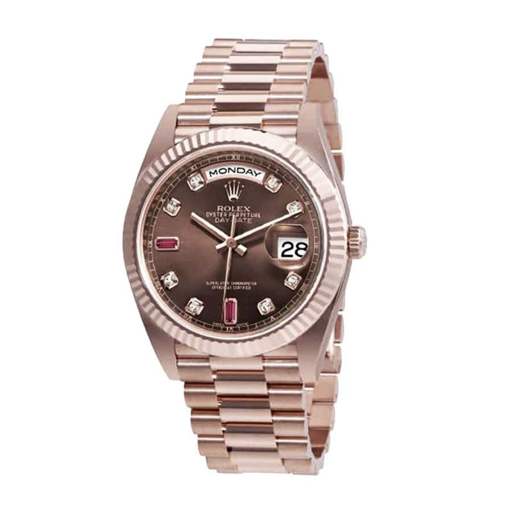 Rolex Day-Date 128235 “Chocolate Dial” Top Grade Clone 1:1 - photo 2