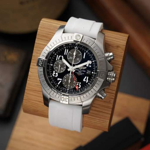Breitling – Avenger –  Rubber Strap – White - photo 2