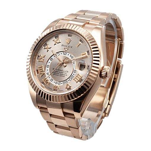 Rolex Sky-Dweller 326935 “Everose Gold” Deluxe Copy Quality - photo 2