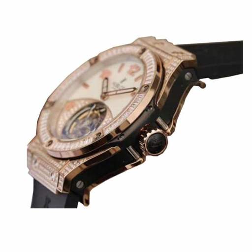 Hublot Big Bang Unico 345.SE.2010.LR.1704 “Gold & Diamond” Super Clone Detailed Replica - photo 2