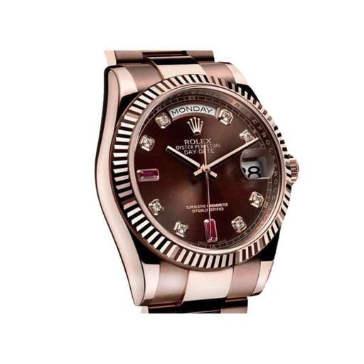 Rolex Day-Date 128235 “Chocolate Dial” Top Grade Clone 1:1 - photo 3