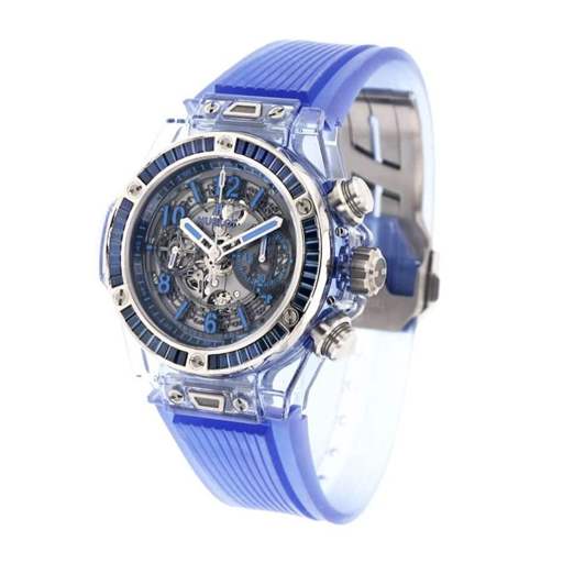 Hublot Big Bang Unico Sapphire 411.JX.4802.RT “Transparent Case” Collector’s Replica - photo 2
