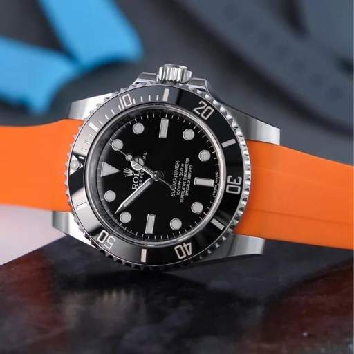 Rolex – Submariner –  Rubber Strap – Orange - photo 3