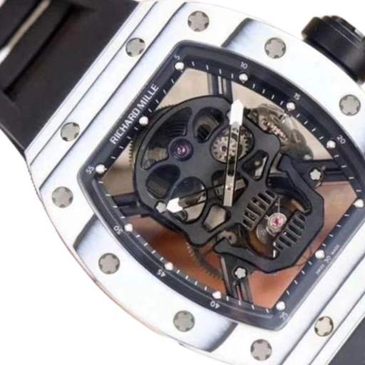 Richard Mille RM 52-01 Tourbillon “Skull” White True Replica 1:1 - photo 2
