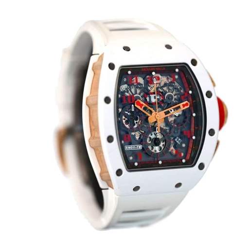 Richard Mille RM 011 White Demon Chronograph Ultimate Clone Quality - photo 3