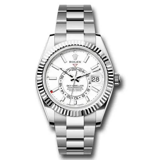 Rolex Sky-Dweller 336934 “White Dial” Ultra Detailed Clone