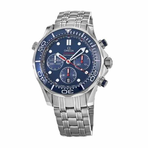 Omega Seamaster Diver Co-Axial Chronograph 212.30.44.50.03.001 Mirror Clone Quality - photo 2