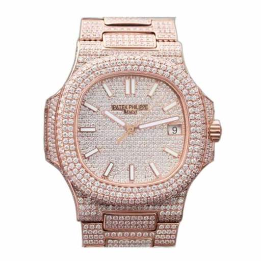 Patek Philippe Nautilus “Iced Out” 5719/10G Exceptional Replica 1:1