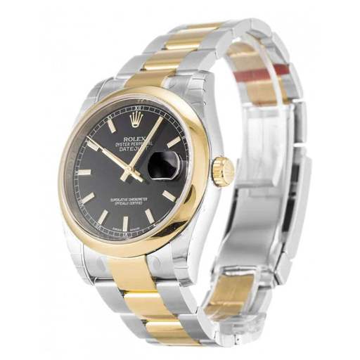 Rolex Datejust 116203 “Black Dial” Master Clone Quality - photo 2