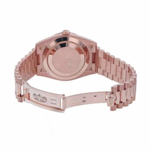 Rolex Day-Date 228345RBR “Everose Gold Diamond Bezel” Near Original Replica - photo 2