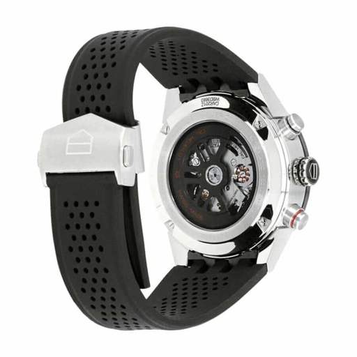 TAG Heuer Carrera Chronograph CBN2A1B.BA0643 “Black Rubber” Deluxe Copy Quality - photo 3