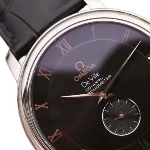 Omega De Ville Prestige Black Dial 4813.50.01 Exact Replica 1:1 - photo 2
