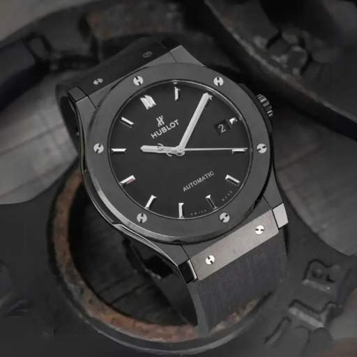 Hublot – Classic Fusion –  Rubber Strap – Black - photo 2