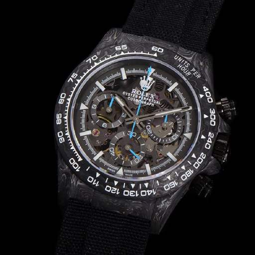 Rolex Daytona DIW Carbon Skeleton Superior Replica - photo 3
